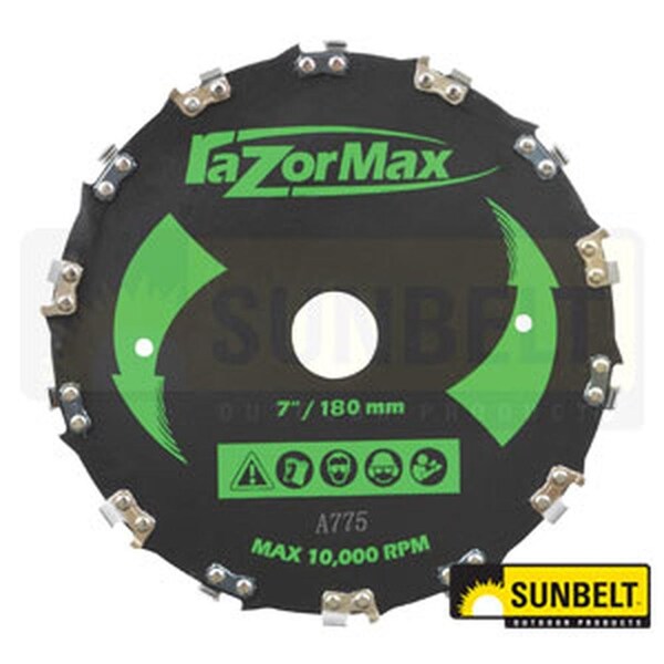 Aftermarket B1BB775 Brush Blade, 7, 20 Cutters Fits Miscellaneous Models A-B1BB775-AI - main